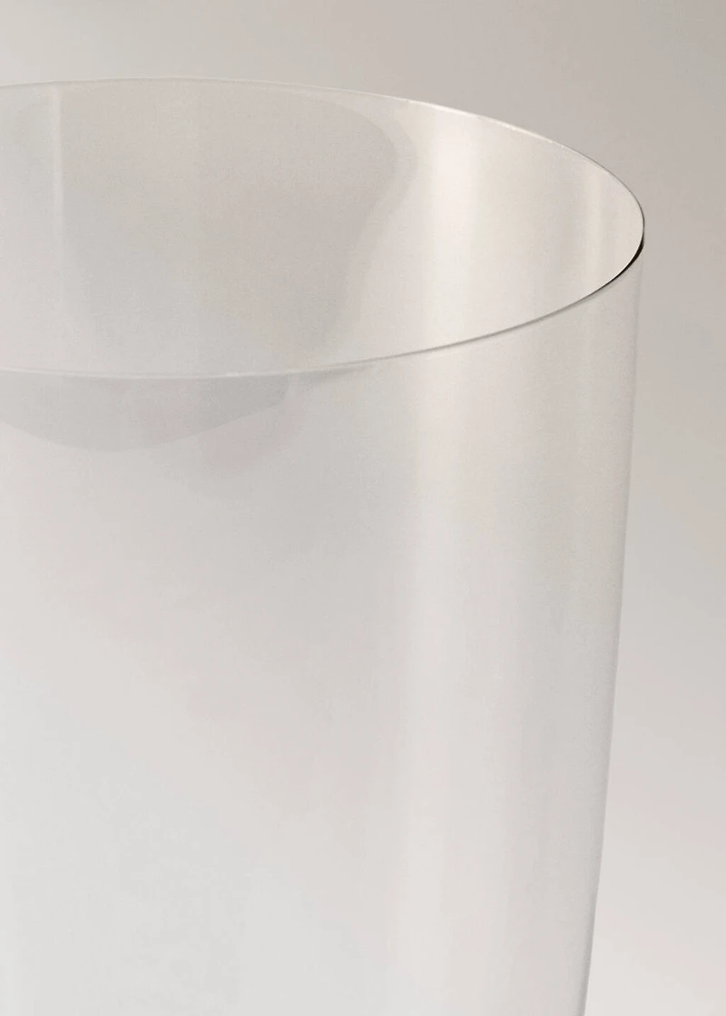 Crystaline vase