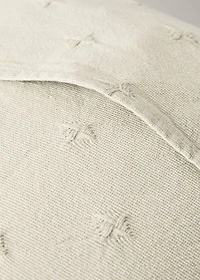 Children’s cotton jacquard cushion cover 40x40 cm