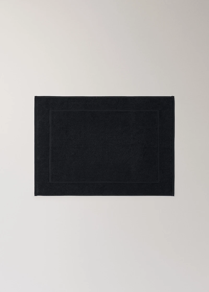 100% cotton bathroom mat