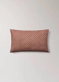 Cotton polka-dot pillowcase 30x50 cm