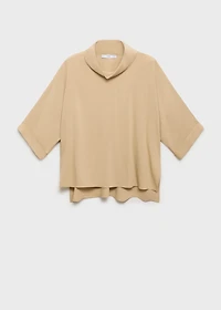 Oversized flowing blouse