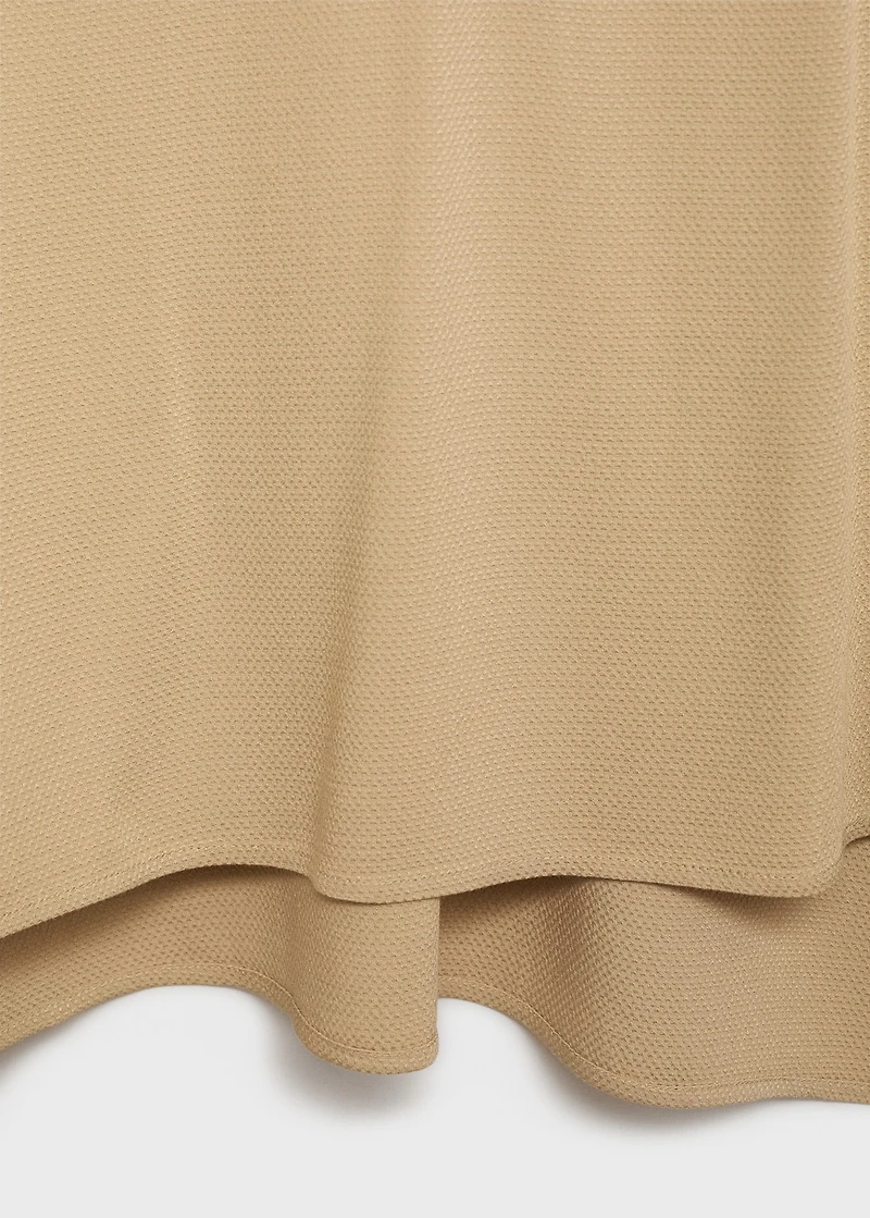 Oversized flowing blouse