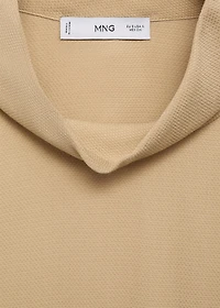 Oversized flowing blouse