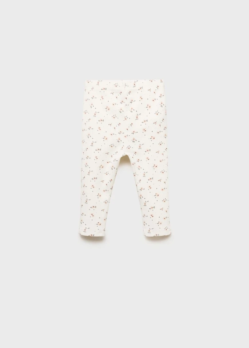 Floral print leggings
