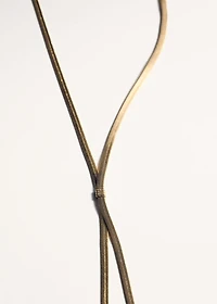 Long triple necklace