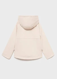 Raincoat hooded jacket