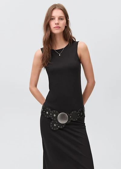 Long knitted dress