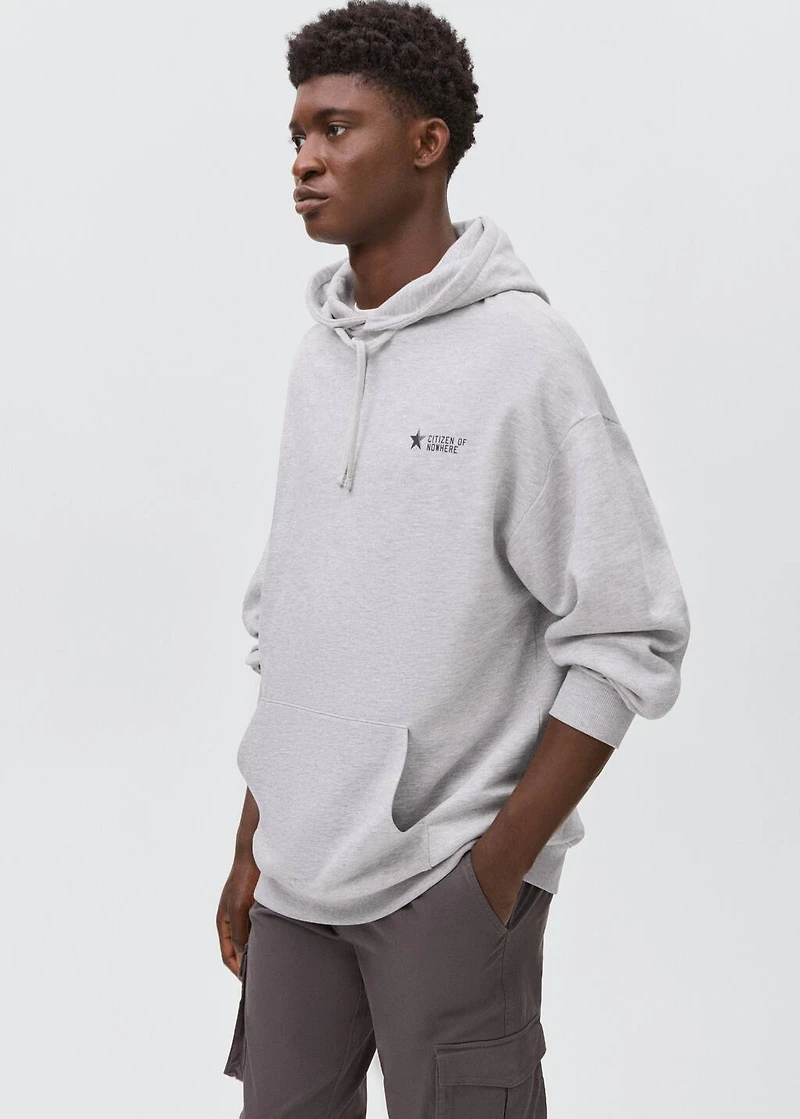 Printed hoodie