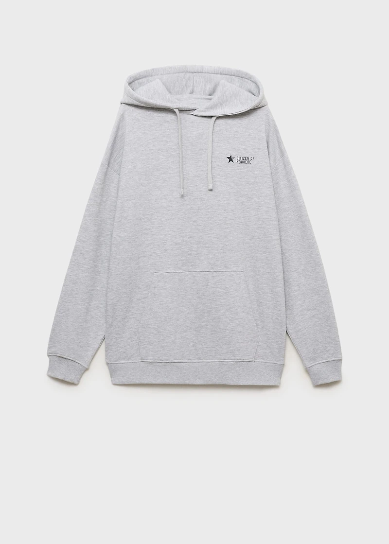 Printed hoodie