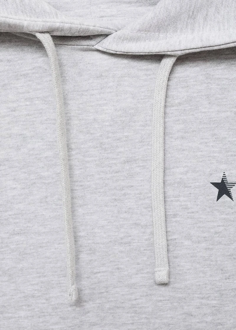 Printed hoodie