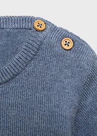 Knit pocket sweater