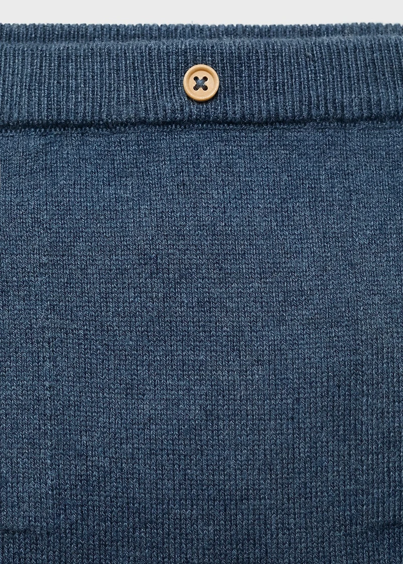 Pocket knit trousers