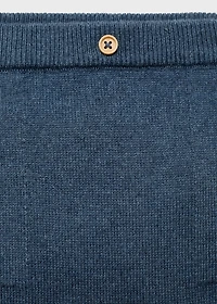 Pocket knit trousers
