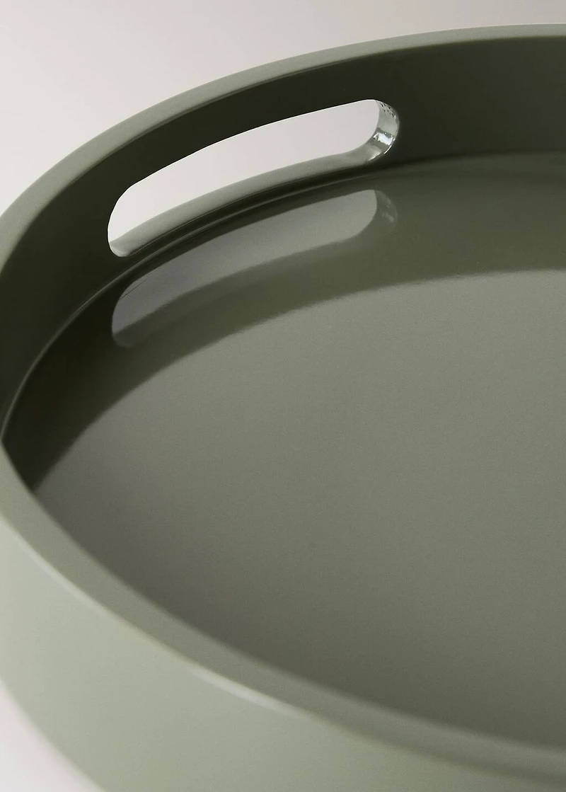 Medium lacquered tray
