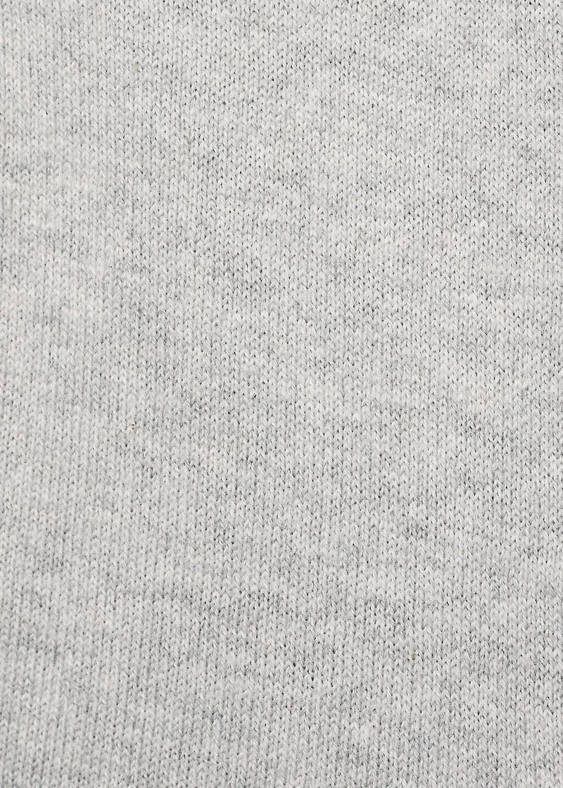 Cotton-knit trousers