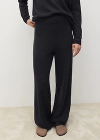100% cashmere pants