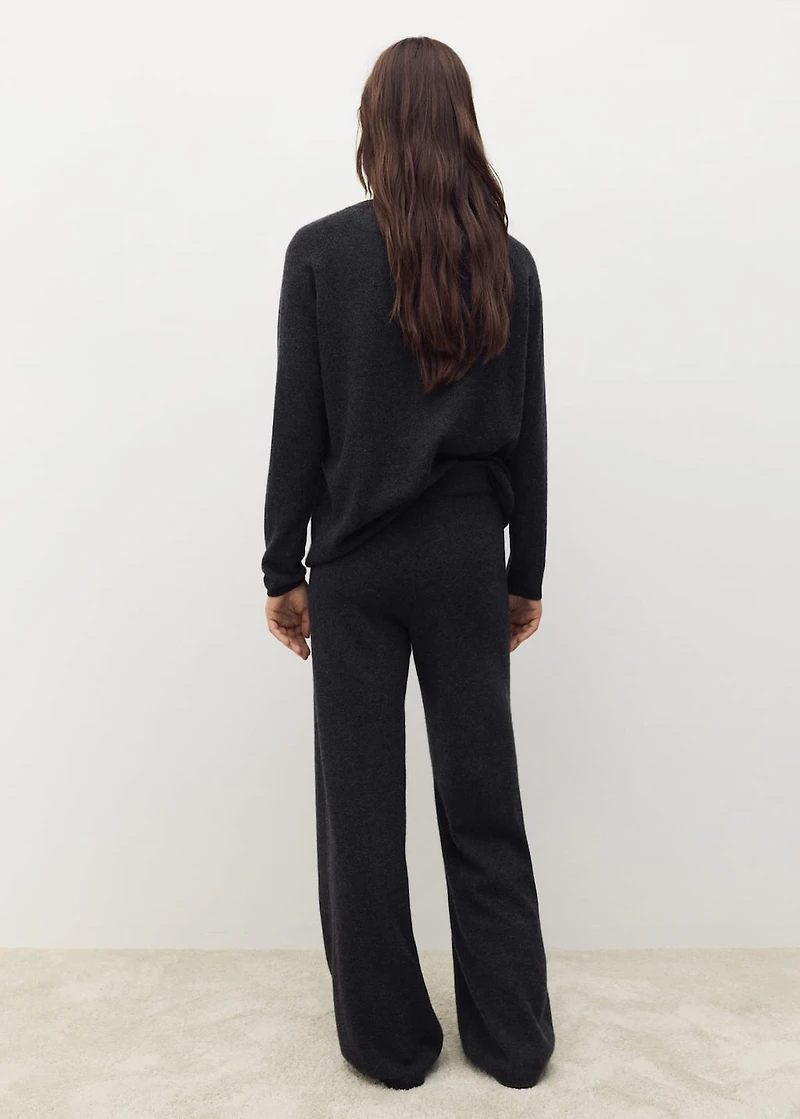 100% cashmere pants