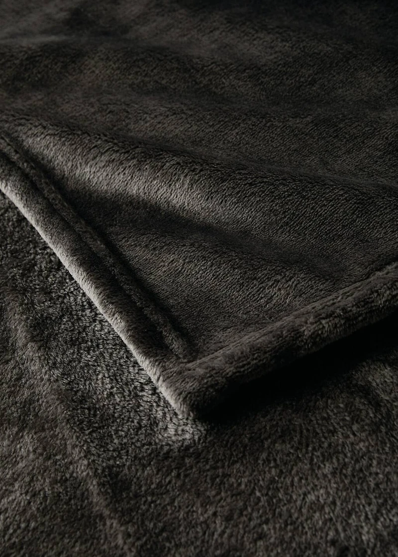 Small soft fleece blanket