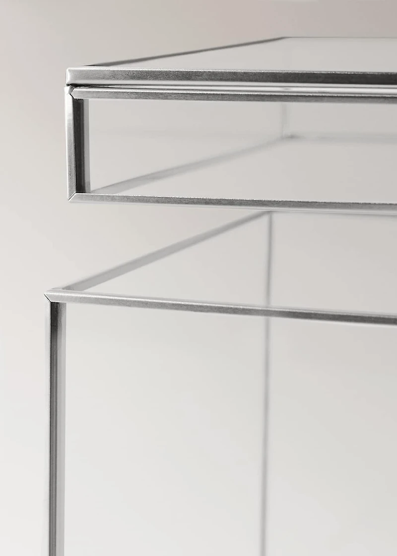 Medium square metal box
