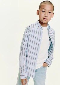 Striped cotton shirt