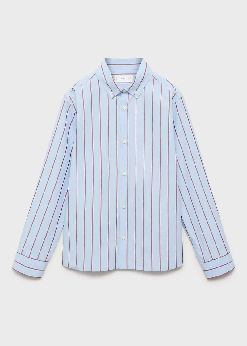 Striped cotton shirt
