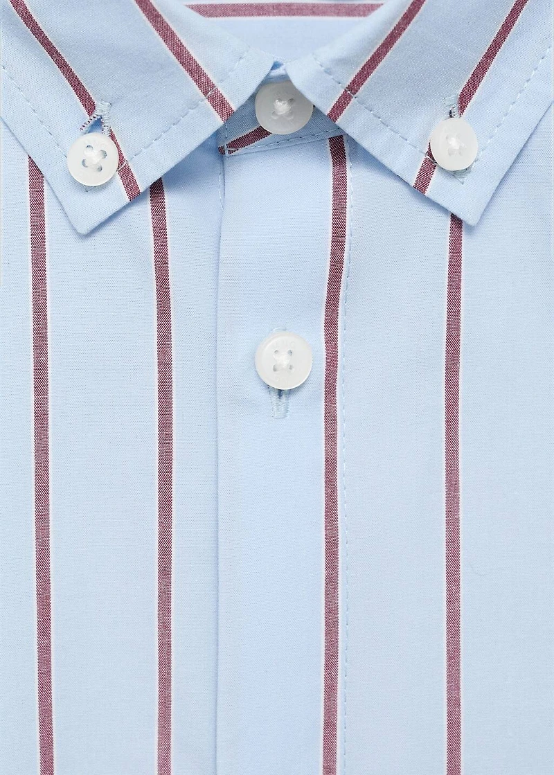 Striped cotton shirt