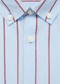 Striped cotton shirt