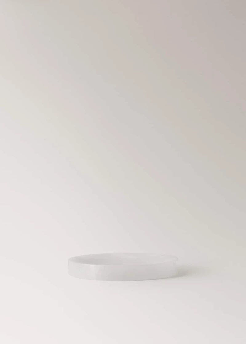 Small alabaster valet tray
