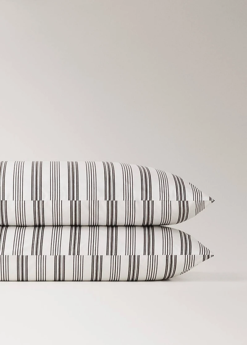 Strips cotton pillowcase 50X75cm