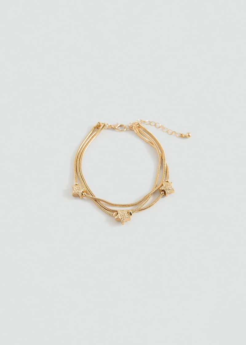 Star tassel bracelet