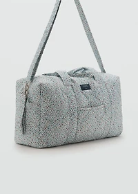 Maternity bag with flowers