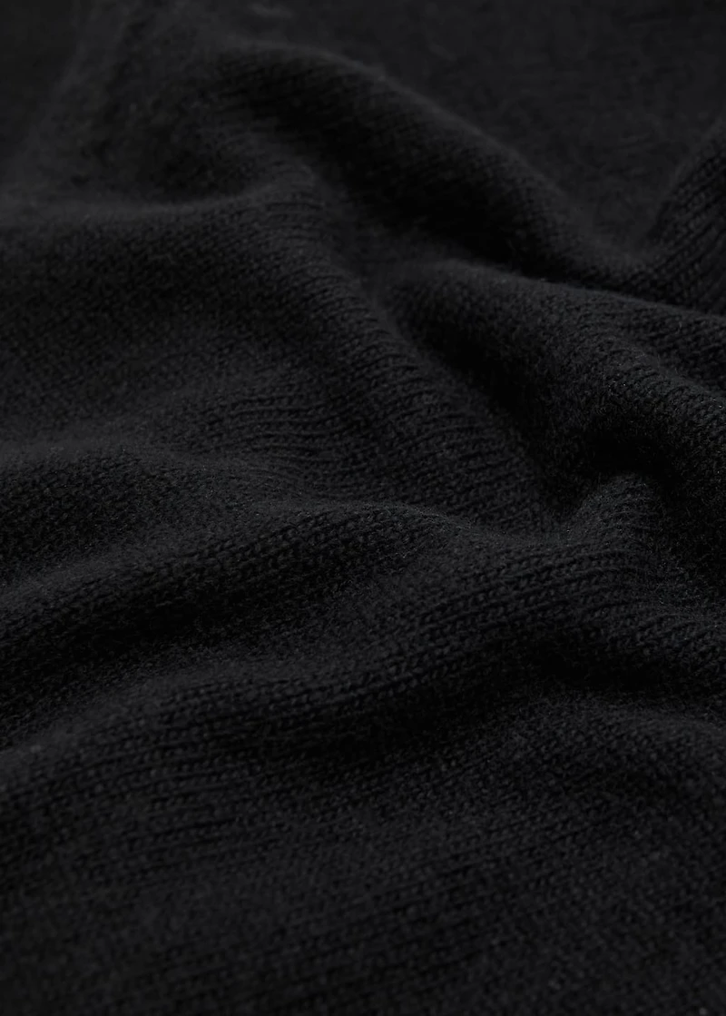 Wool-knit bandana