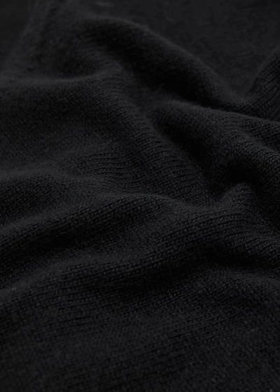 Wool-knit bandana