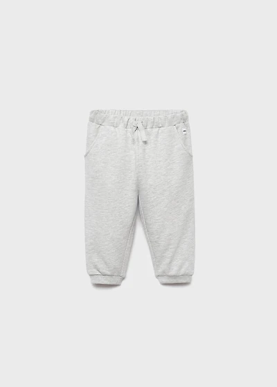 Cotton drawstring joggers