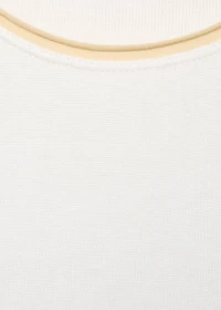 Combined cotton t-shirt