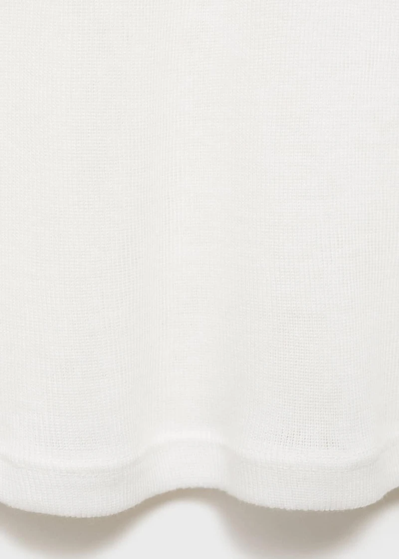 Combined cotton t-shirt