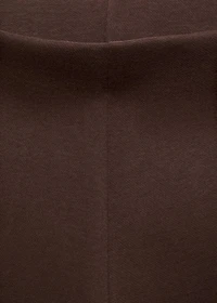 Straight-fit cotton pants