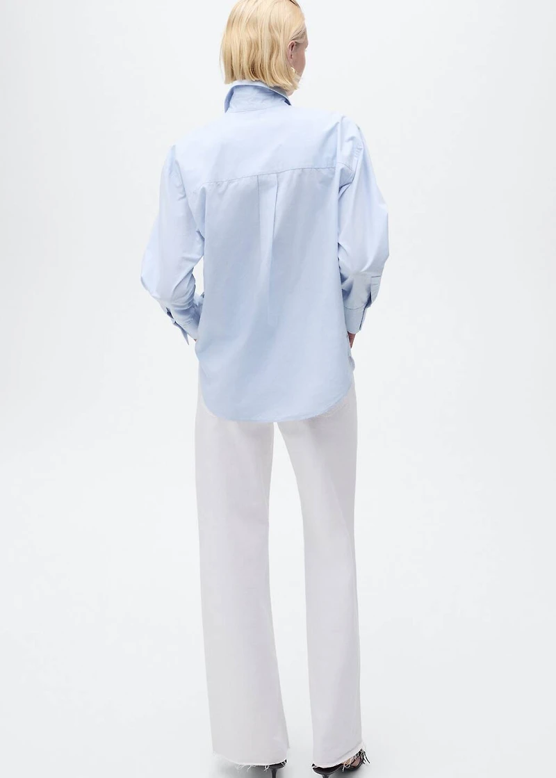 Cotton strass shirt