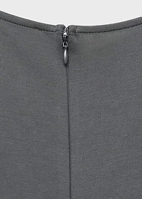 Long jumpsuit with knot