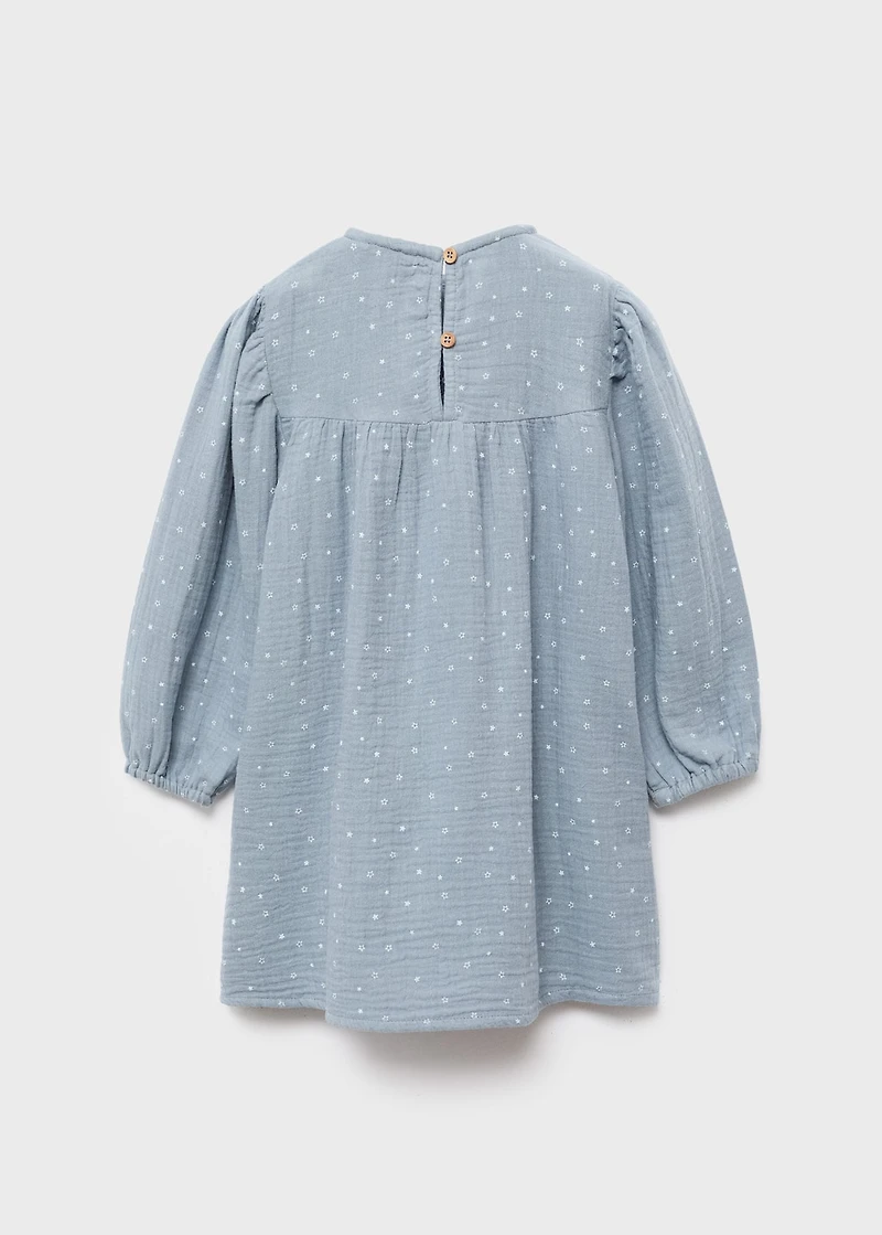 Star print dress
