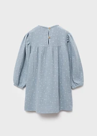 Star print dress
