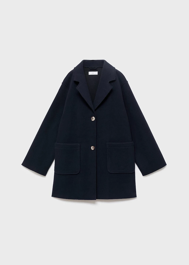 Cloth midi-coat