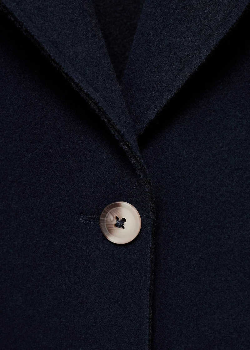 Cloth midi-coat
