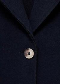 Cloth midi-coat