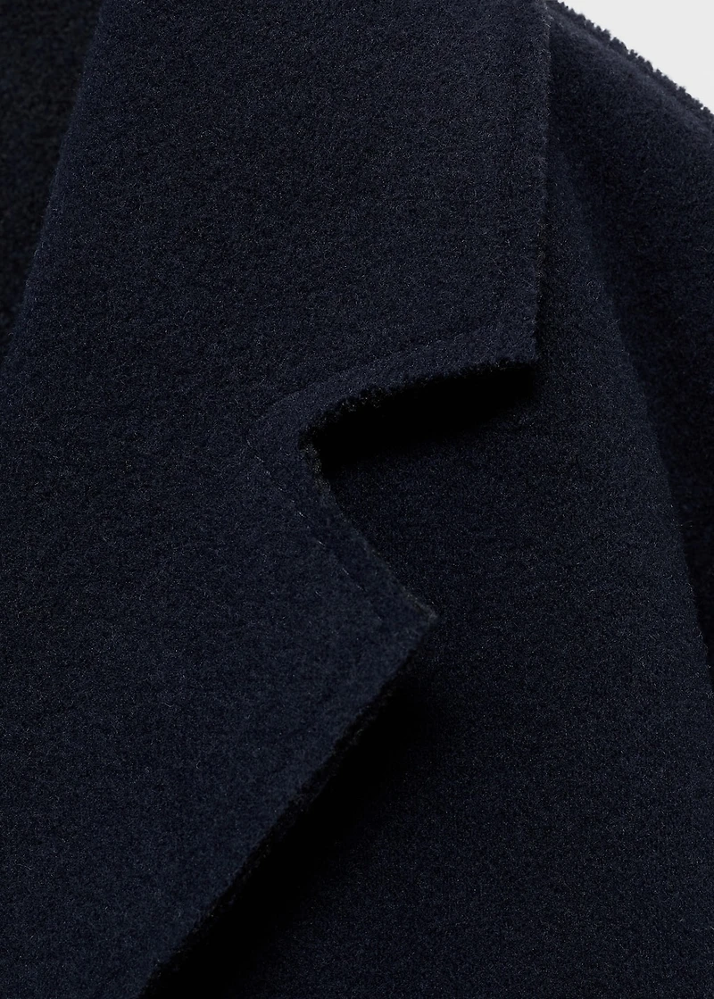 Cloth midi-coat