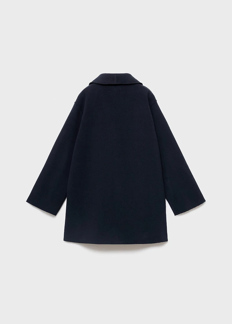 Cloth midi-coat