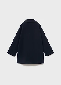 Cloth midi-coat