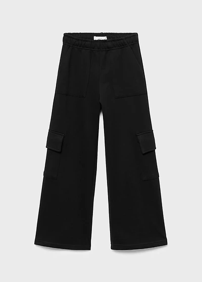 Cotton cargo joggers