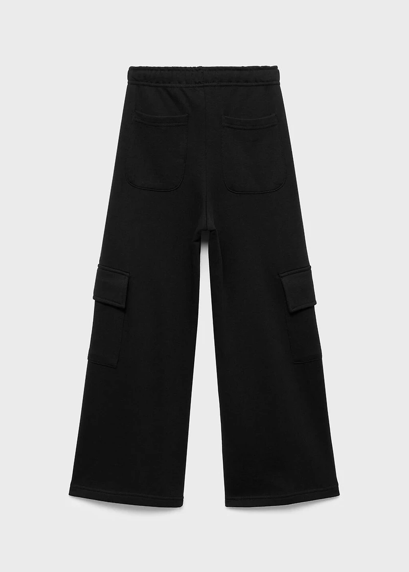 Cotton cargo joggers