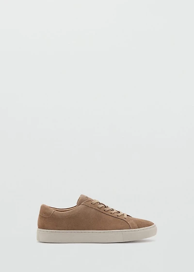 Suede trainers